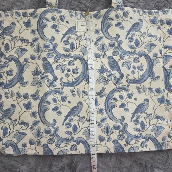 Sezane Antoinette Poisson Tote Bag NEW - Picture 4 of 8